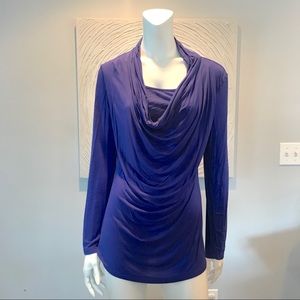 Draped Nursing and Maternity Shirt